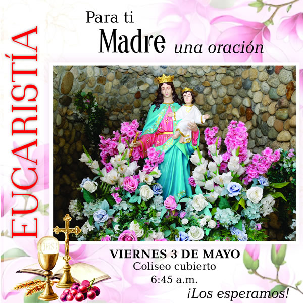 Eucaristía Primer Viernes Mayo 2024 Colegio del Sagrado Corazon