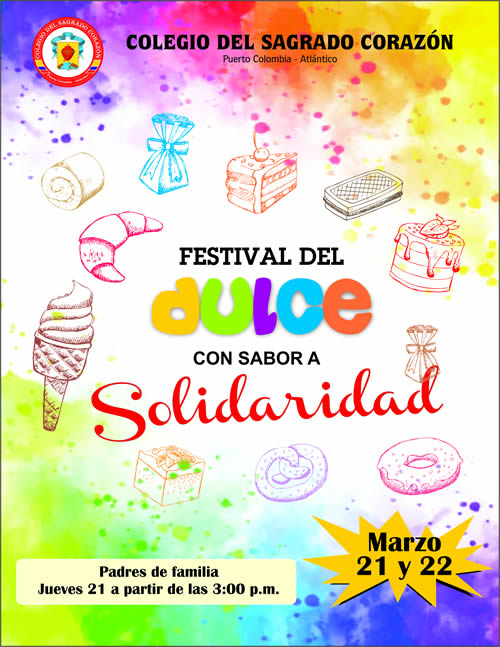 Festival del dulce Corazonista 2024 Colegio del sagrado Corazon Sagradopuerto