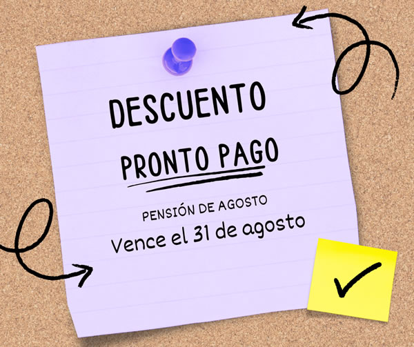 DescuentoProntoPago Agosto 2025