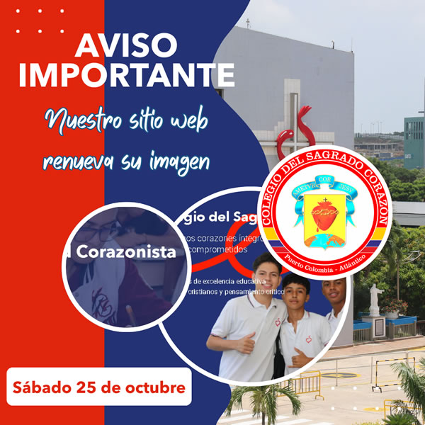 Web Colegio del Sagrado Corazon 2025